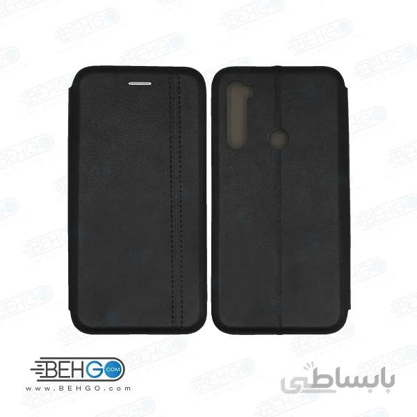 کیف گوشی شیائومی ردمی نوت note8 شیائومی کاور نوت8 مدل کلاسوری نوت 8 چرمی کیف گوشی شیاومی Xiaomi Redmi Note8 Leather Flip Cover Note 8