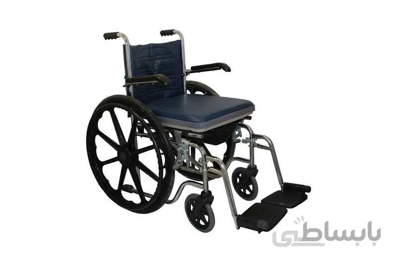 ویلچر حمامی ارتوپدی با تشک پلی اتیلن مدل TW4002