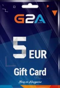 گیفت کارت 5 یورویی اکانت G2A
