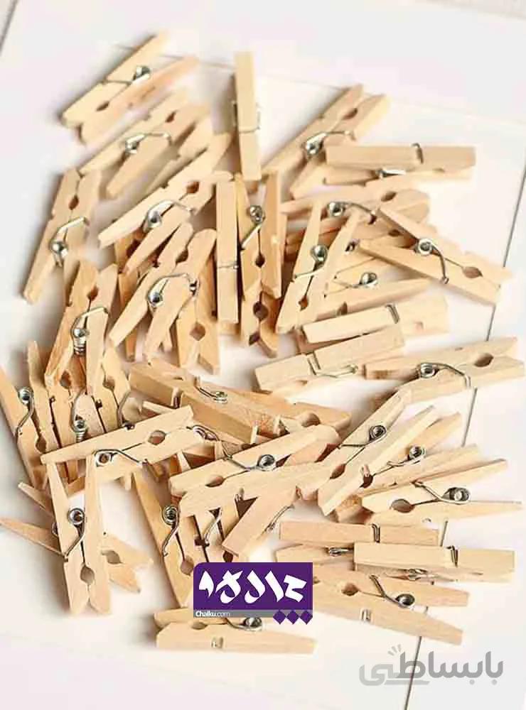 گیره چوبی ساده