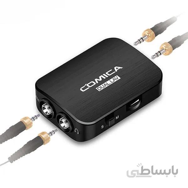 میکروفون یقه ای دوبل کامیکا مدل DUAL.LAV D03