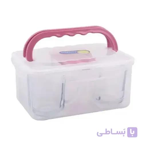 ست چای خوری مسافرتی 4نفره لیمون