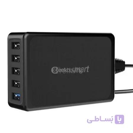 شارژر رومیزی ترنسمارت 5 خروجی