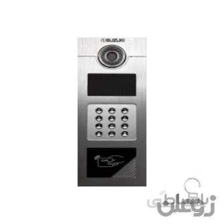 پنل آیفون تصویری کدینگ و کارتی نقره ای سوزوکی