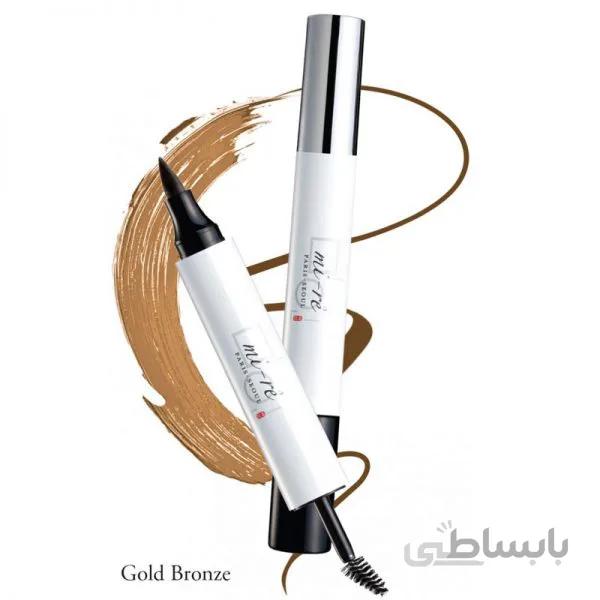 می ره ریمیل ابرو گُلد برنز
MI RE EYE BROW PLUME PERFECTION GOLD BRONZE