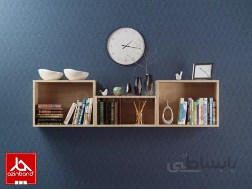 باکس دیواری مدرن - چیدمان 1 ا ساخته شده با چوب درختان میوه یا جنگلی