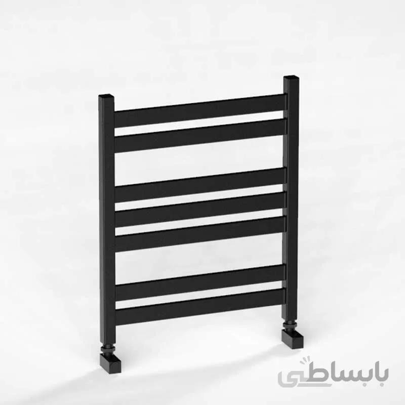 حوله خشک کن آلومینومی فلت مشکی