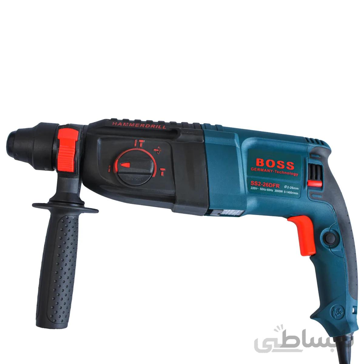 دریل بتن کن باس مدل SS2-26DFR با توان 3000 وات