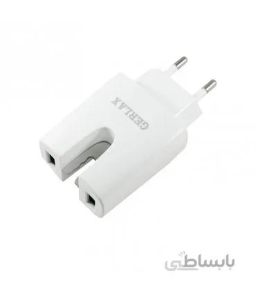 شارژر دیواری Gerlax مدل GA-12 همراه با کابل تایپ سی
