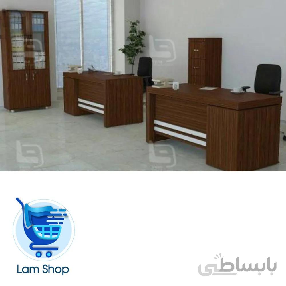 کتابخانه شیشه دار مدل N9 ونا