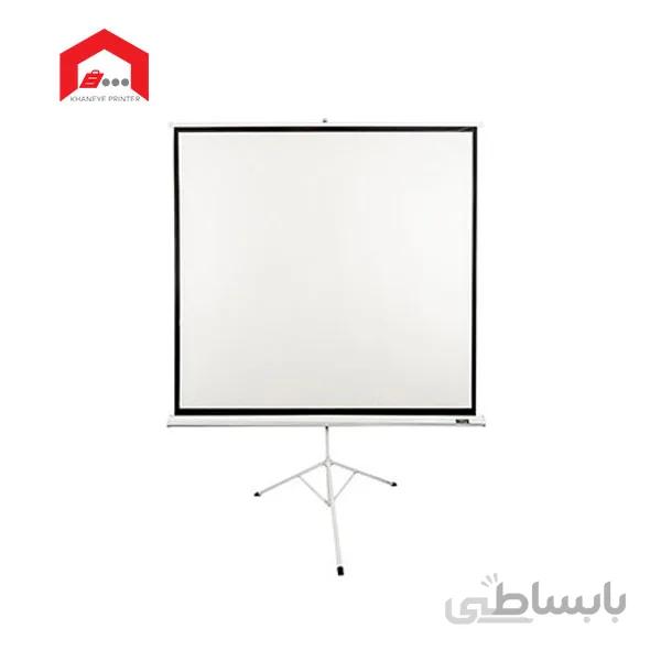 پرده نمایش پایه دار اسکوپ 250×Tripod 1:1 250 ا Scope Tripod Projector Screen 250×250