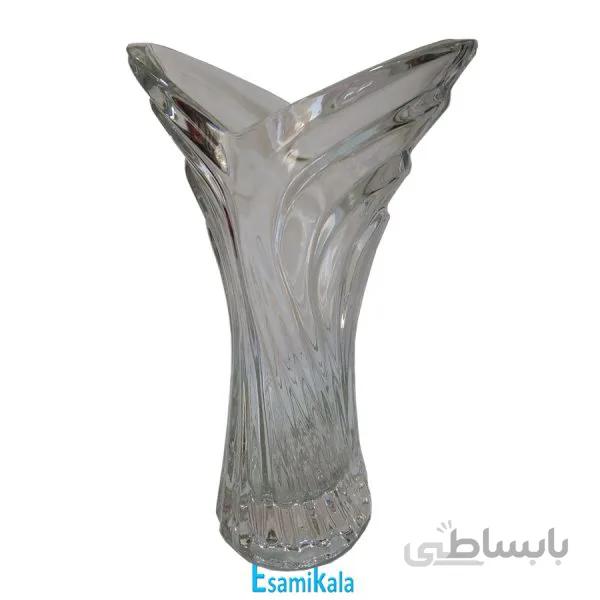 گلدان شیشه ای بلور