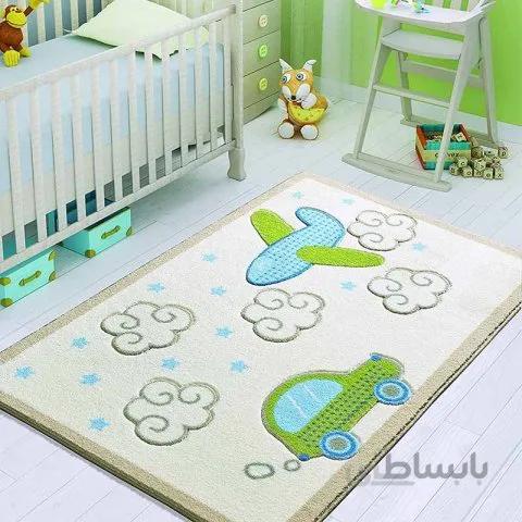 فرش اتاق کودک Confetti طرح جاده کوچولو کد BDC134