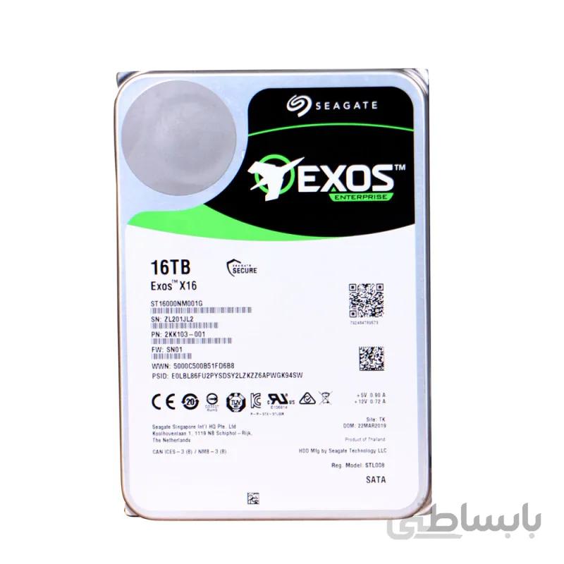 هارددیسک اینترنال سیگیت مدل ST16000NM001G Enterprise ظرفیت 16 ترابایت
