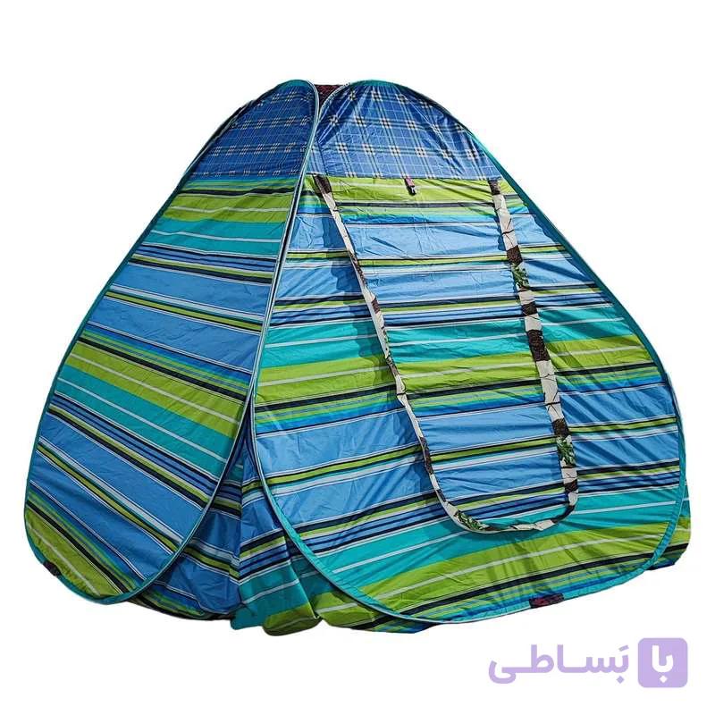 چادر مسافرتی 8 نفره مدل نانو شمعی ضدآب کد B-LIne-02