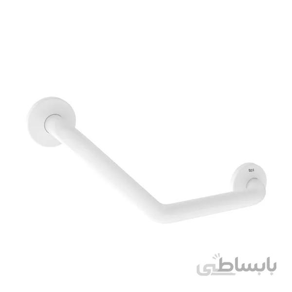 دستگیره سالمندی زاویه دار ارزان قیمت مقاوم سفید