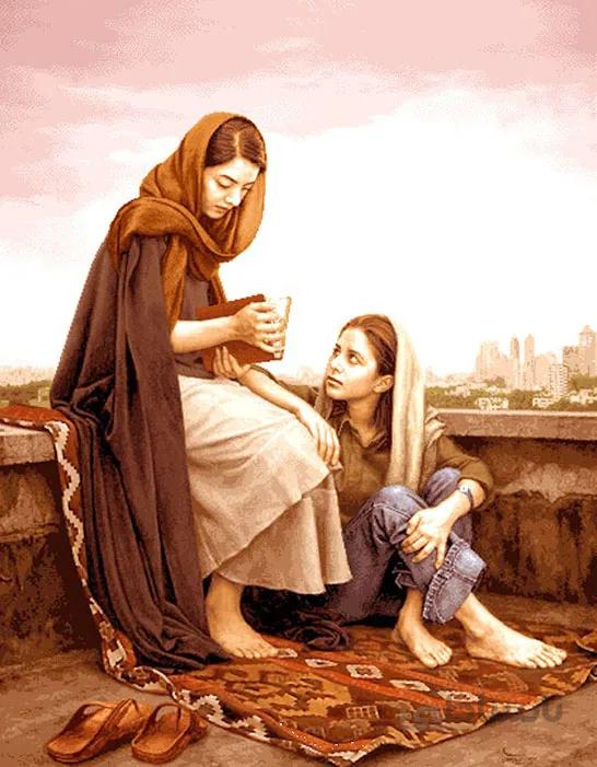 نخ و نقشه آماده طرح فال گیر - 219