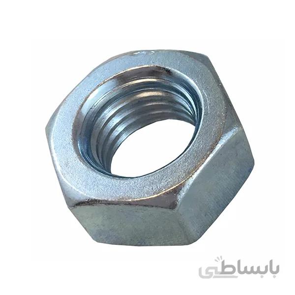 مهره شش گوش آهنی مدل M12 بسته 20 عددی