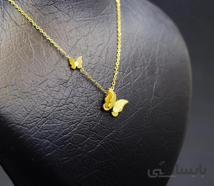 گردنبند پروانه - G109