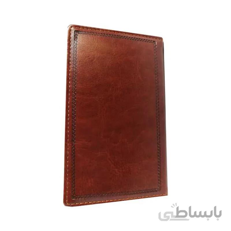 دفتر یادداشت جیبی مدل چرم 80 برگ