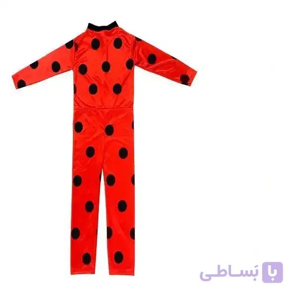 ست لباس دختر کفشدوزکی کد 05