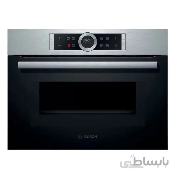 فر مایکروویو کامپکت توکار بوش مدل BOSCH CMG633BS1 ا BOSCH OVEN CMG633BS1