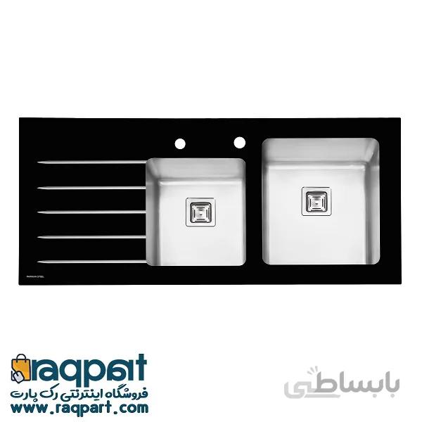 سینک پرنیان استیل مدل PS4105 توکار