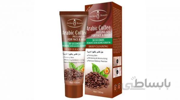 ژل لأیه بردار پوست ایچون بیوتی کاکائویی