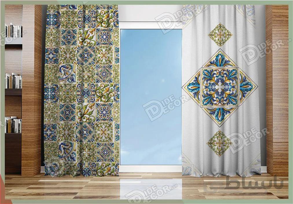 پرده پانچ کلاسیک کد P-04
