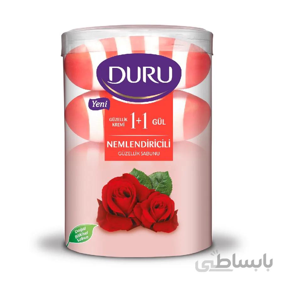صابون دورو سری Nemlendiricili با رایحه گل رز 4 عددی