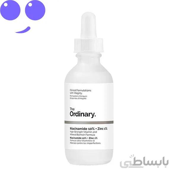 سرم نیاسینامید اسید و زینک اوردینری Niacinamide + Zinc