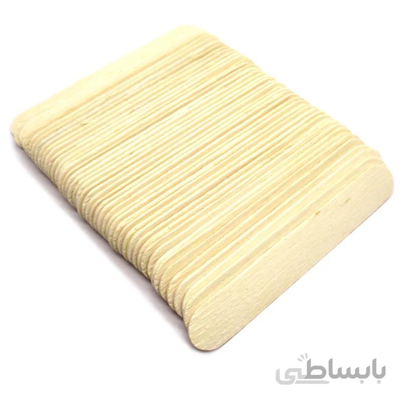 چوب بستنی اعلا طول 12.5 سانتیمتر عرض 18 میلیمتر بسته 46 عددی