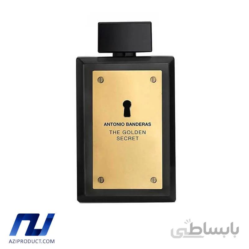ادو تویلت مردانه انتونیو باندراس مدل Golden Secret حجم 100 میل
