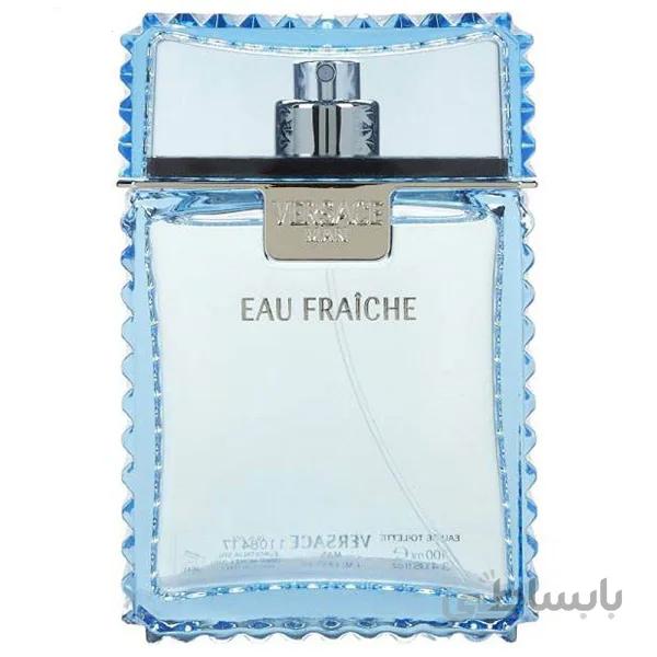 تستر او د تویلت مردانه ورساچه او فرش حجم 100 میلیلیتر ا Versace Man Eau Fraiche EDT Tester 100ml