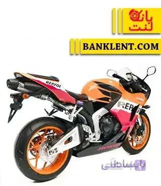 لنت ترمز عقب موتور سیکلت هندا CBR600 پارس PARSLENT