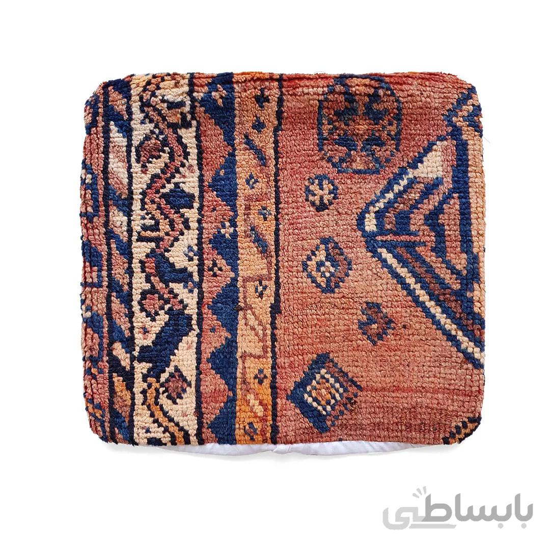 کوسن فرش دستباف عشایر جنوبی - 40×40 سانتی