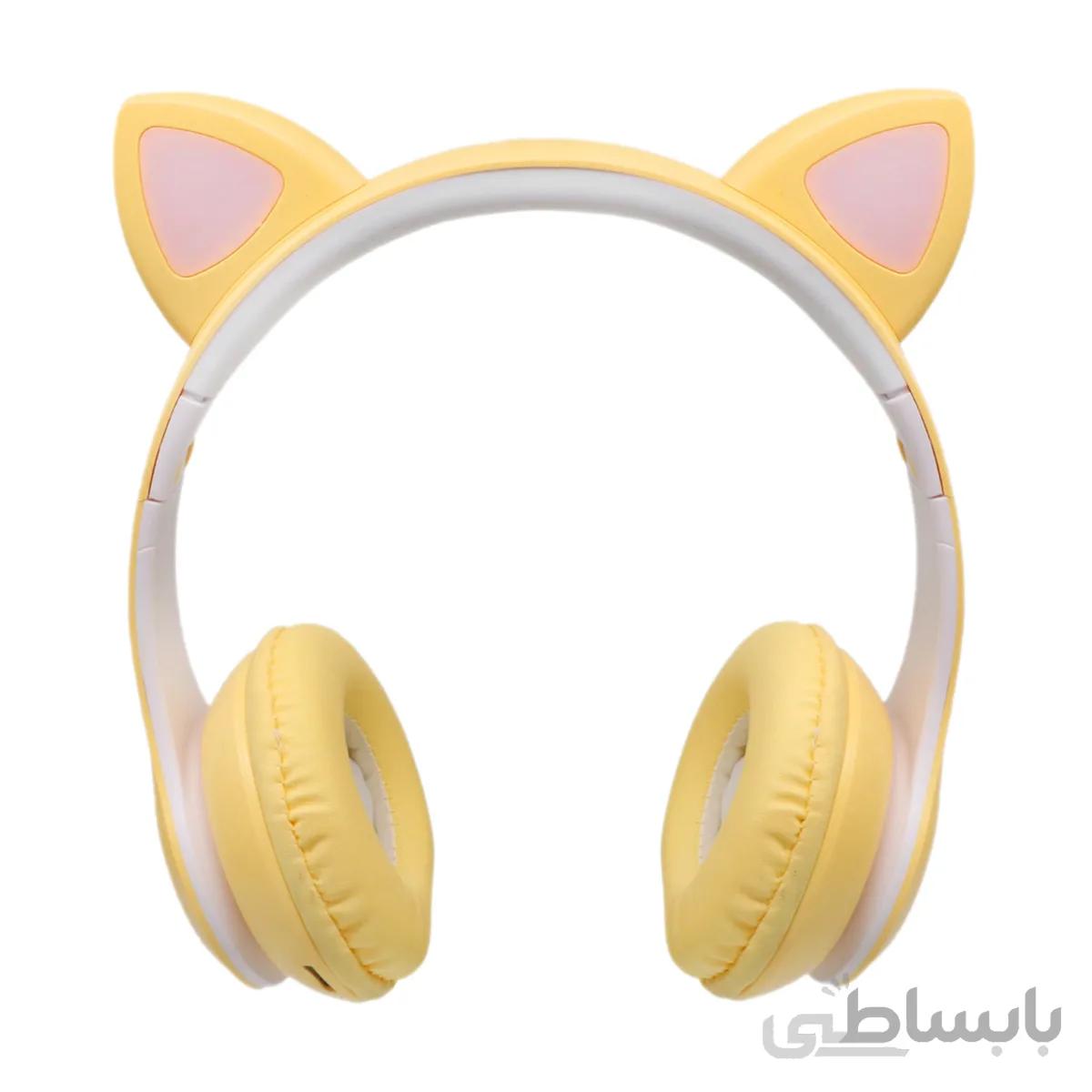 هدفون بی سیم CATear مدل P68M-زرد