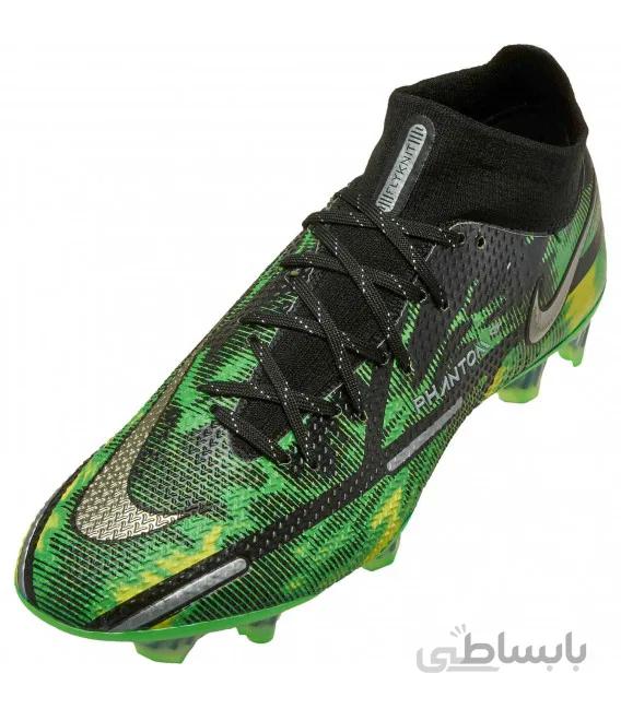 کفش فوتبال نایک فانتوم جی تی Nike Phantom GT 2 Elite FG Shock Wave DM0732-003