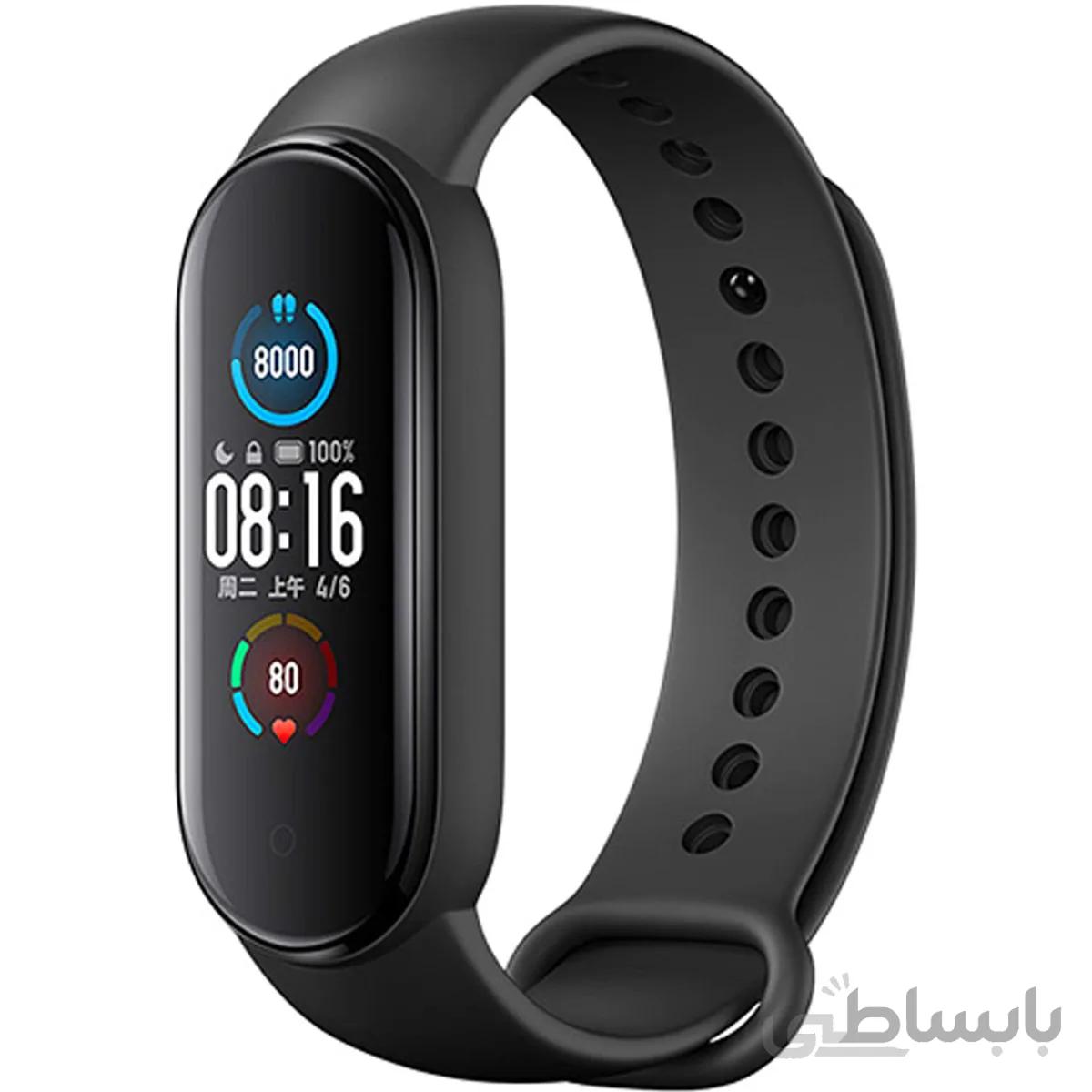 دستبند سلامتی شیائومی مدل Mi Band 5 ا Xiaomi Mi Band 5 Smart Wristband Bracelett