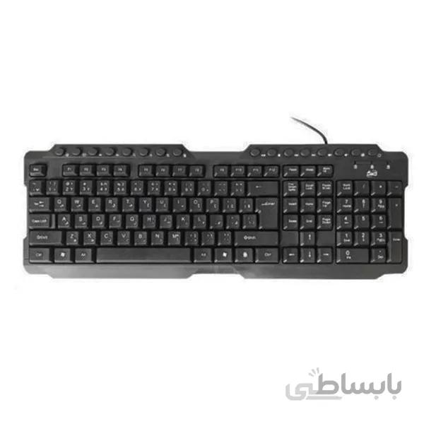 کیبورد کامپیوتر با کیفیت مدل OMD KB-3002 ا کیبورد کامپیوتر با کیفیت مدل OMD KB-3002