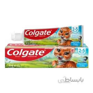 خمیردندان کلگیت مخصوص کودکان ۲ تا ۵ سال – حاوی طعم میوه – Colgate Toothpaste for kids 2-5 years