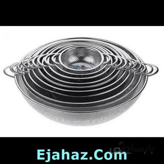 آبکش استیل 10 پارچه یونیک
