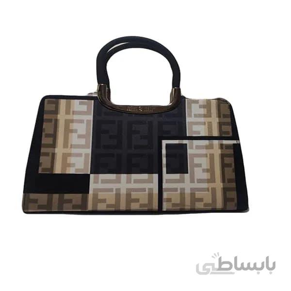 کیف طرح دار مخمل