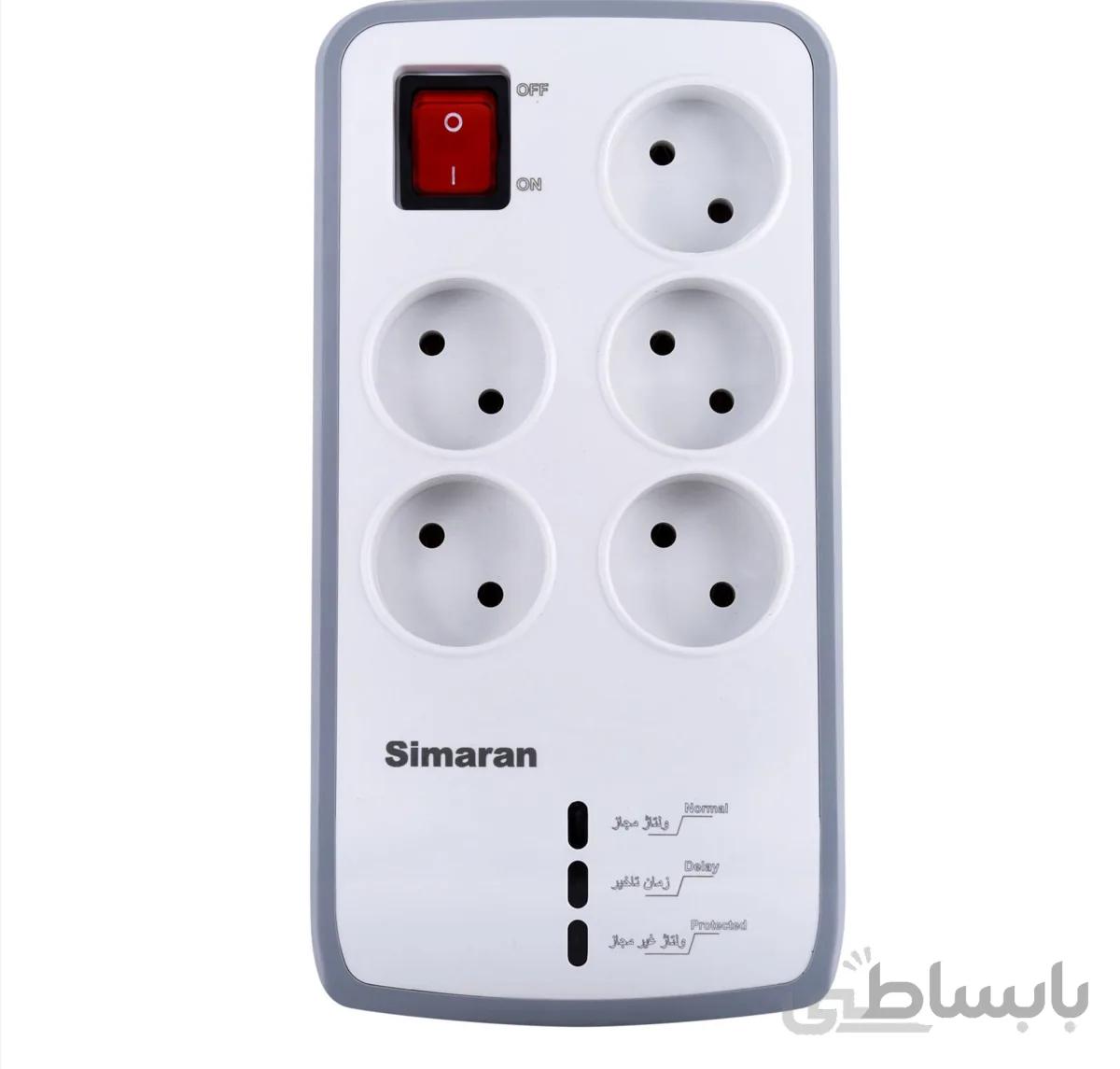 محافظ ولتاژ۵راهی صوتی وتصویری بدون ارت جدید(کابل۱۸۰)
