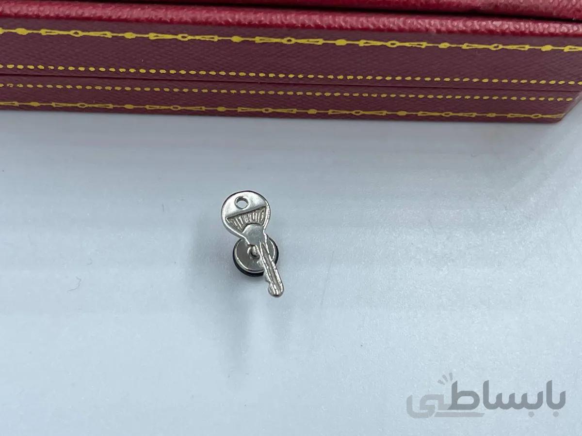 پیرسینگ کلید نقره ای