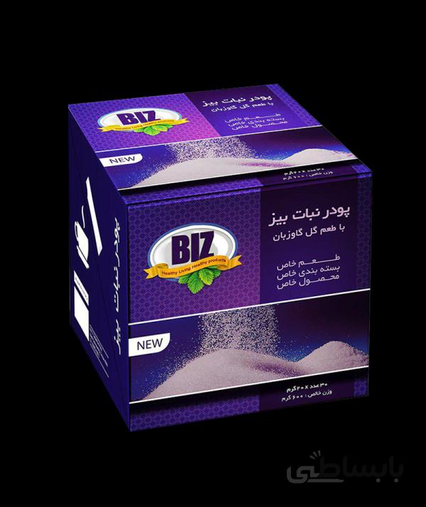 پودر نبات بیز با طعم گل گاو زبان