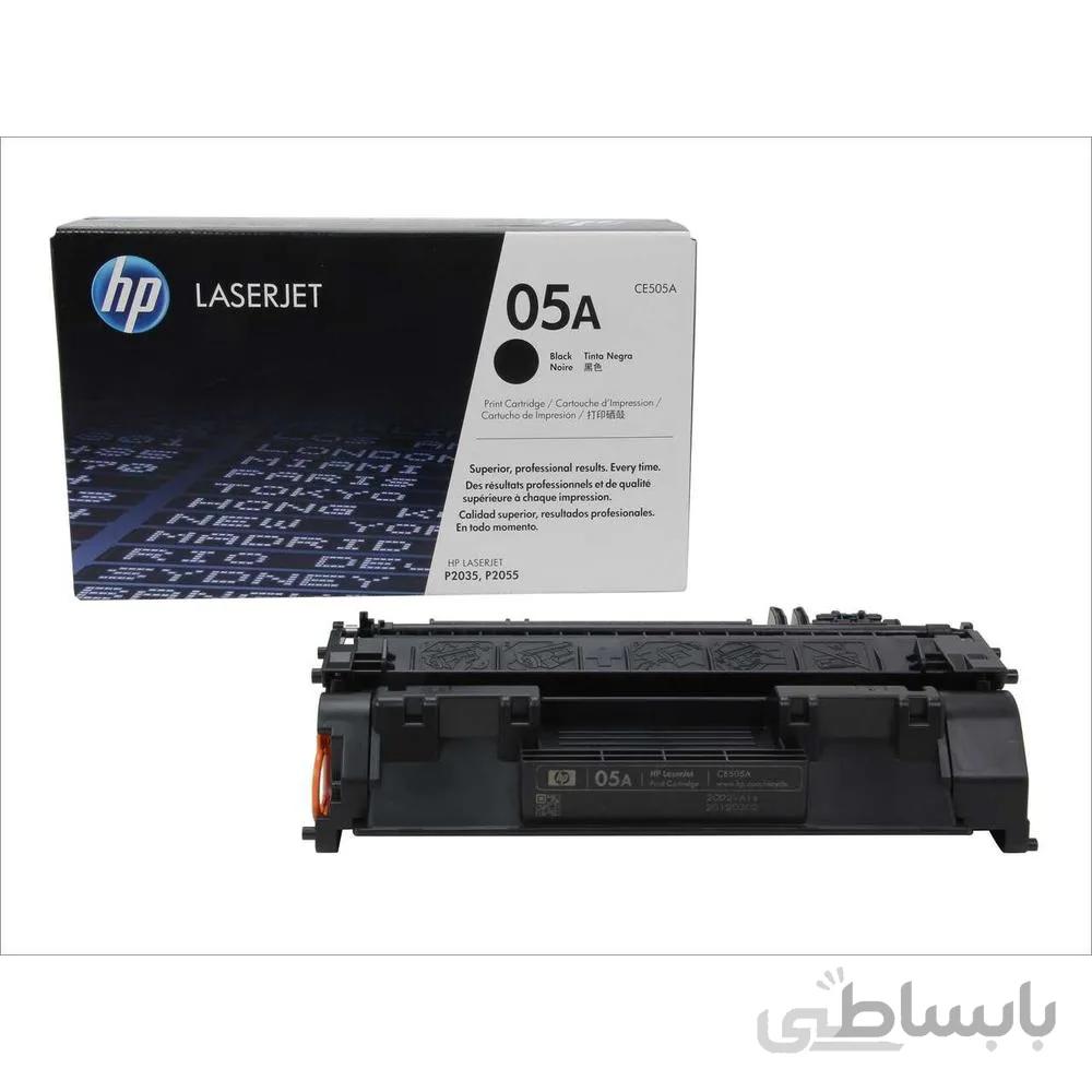 تونر اچ پی کارتریج لیزری مشکی مدل 05A ا 05A HP Black LaserJet Toner Cartridge