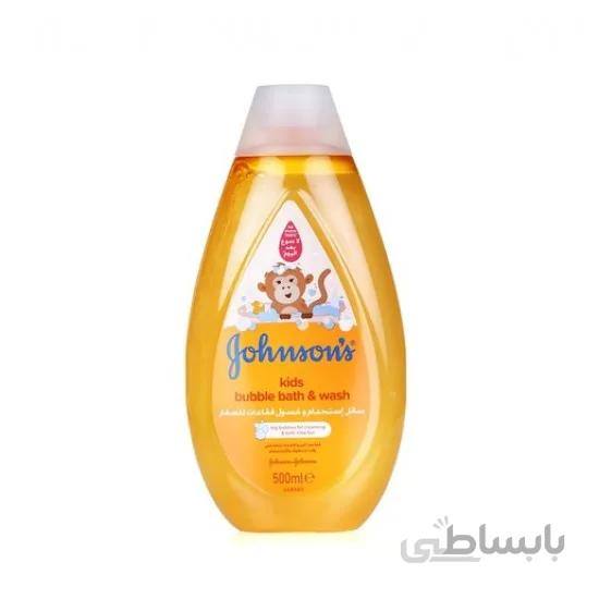 شامپو سر و بدن بچه جانسون Jhonson اورجینال ایتالیا حجم 500 میل