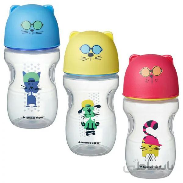 لیوان آبمیوه خوری 300 میل گربه ای تامی تیپی Tommee Tippee