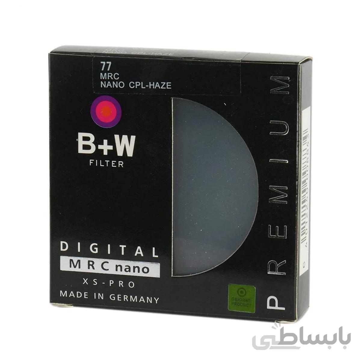 فیلتر لنز مدل B+W CPL 77